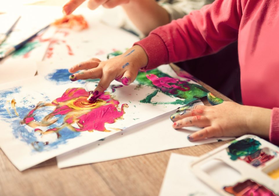 kids watercolor painting ideas
