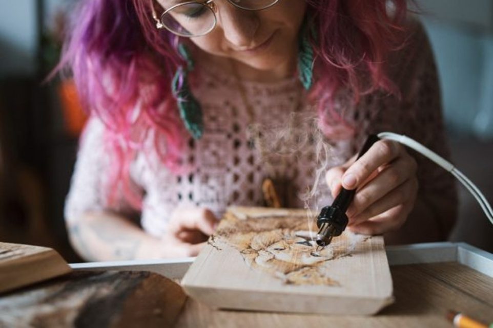 best pyrography wood burning art