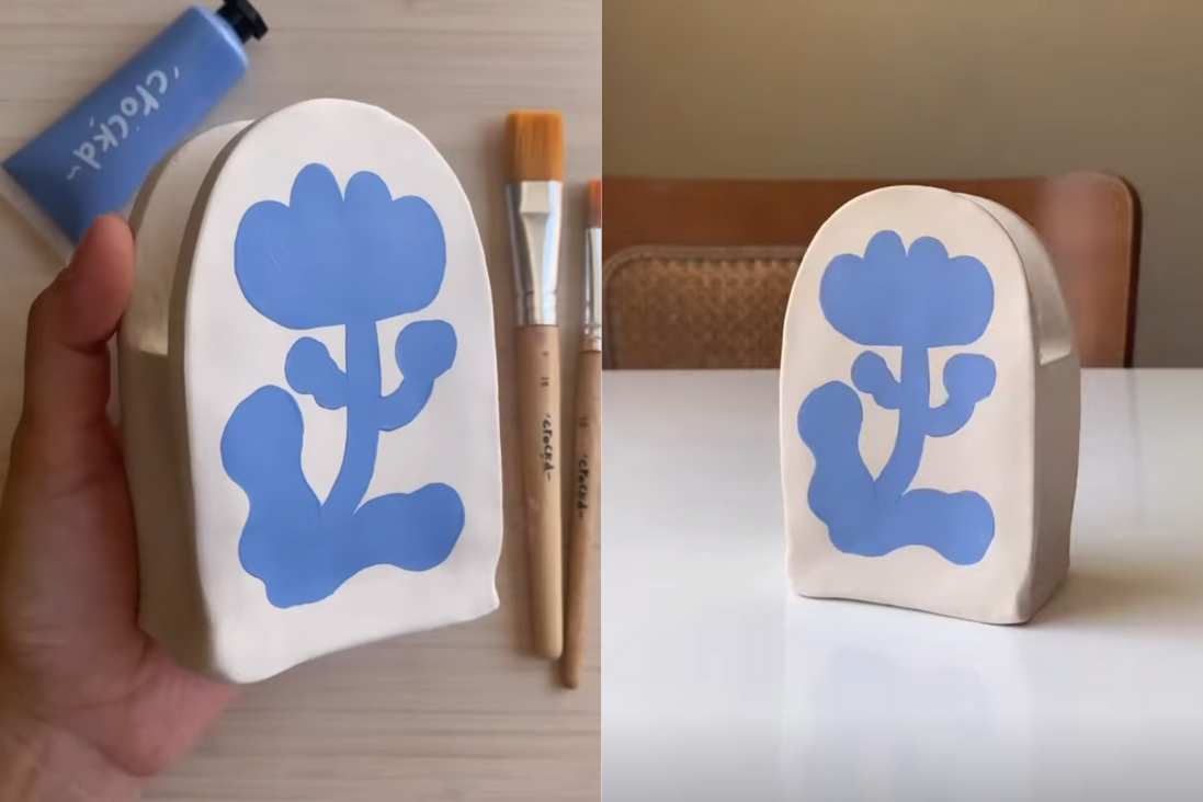 How To Make a Pen Holder With Slab Pottery