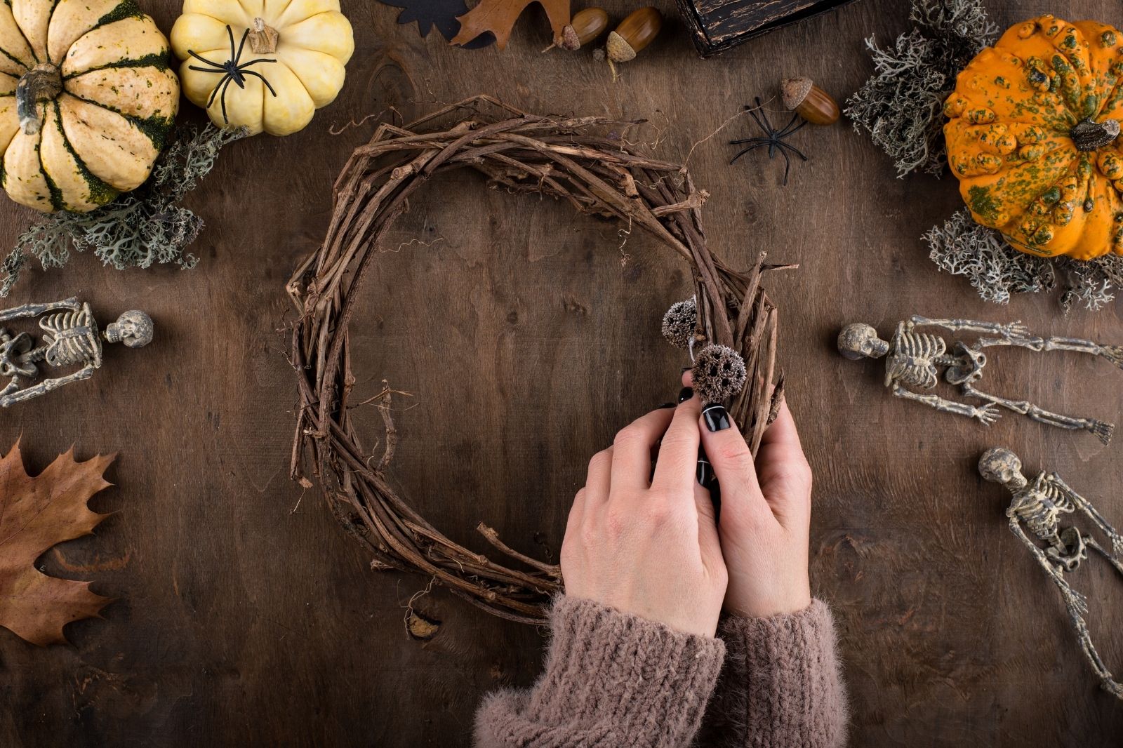 Halloween wreath