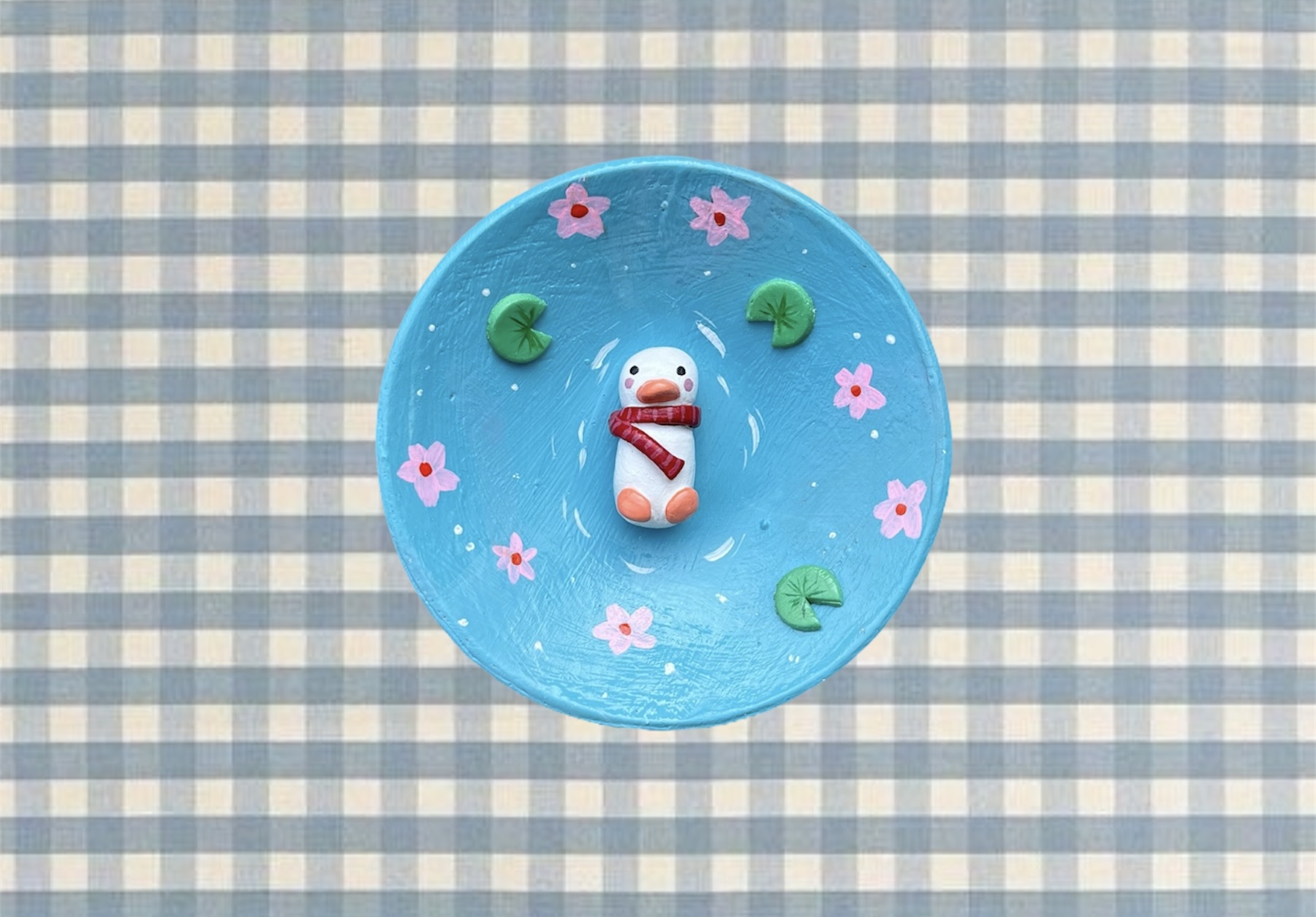 penguin trinket dish